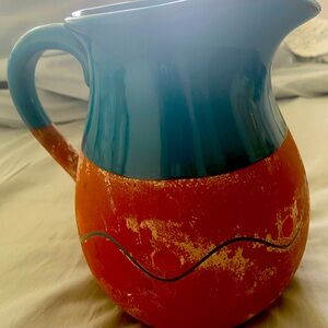 Portuguese Pottery Pitcher